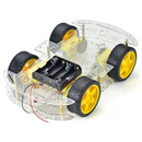 kit carro robotizado com 4 motores metálicos