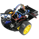 Kit carro robotizado com 2 motores completo