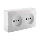 Tomada dupla plug
